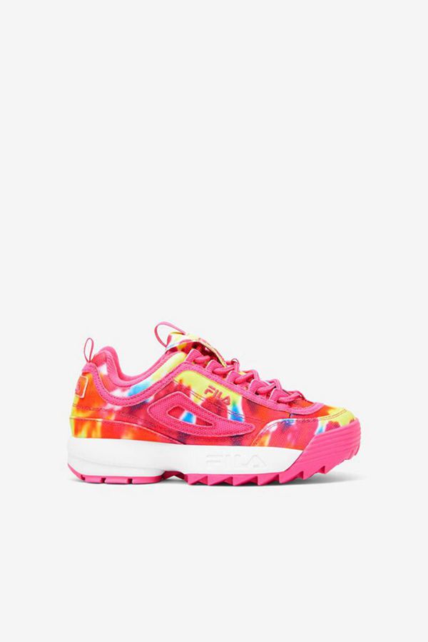 Zapatillas Fila Niños Multicolor / Rosas / Blancas - Disruptor 2 Tie Dye - España 104238MKJ